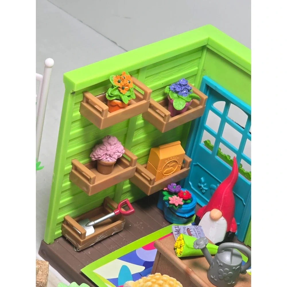 Li'l Woodzeez-Li'l Petals Flower Shop Playset Accessories Critters Sheeps Set
